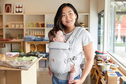 ERGOBABY ADAPT SoftTouch Cotton ergonomische draagzak 3,2-20 kg