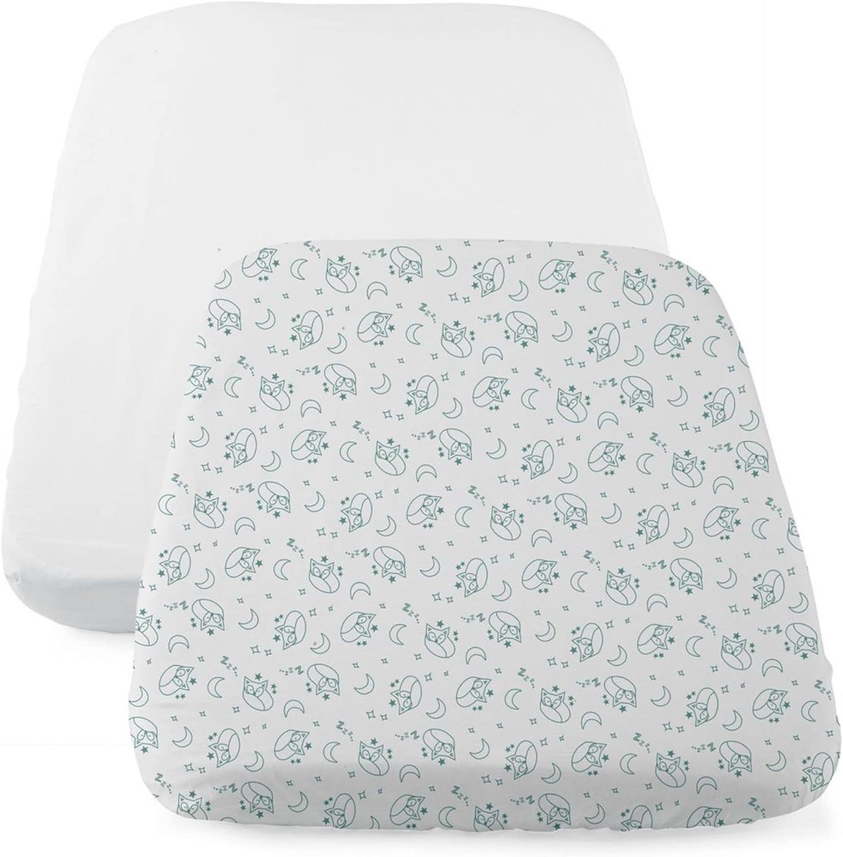 CHICCO NEXT2ME lençol para berço x2 50x83