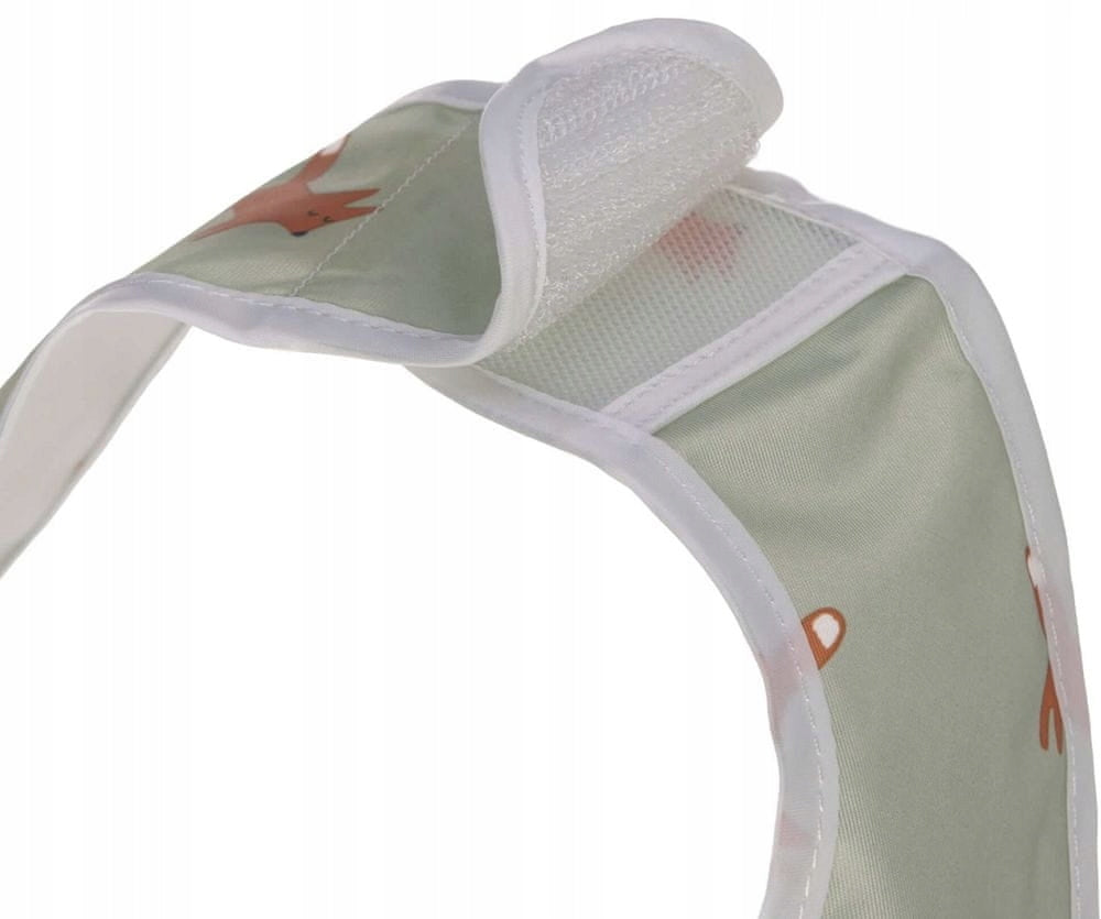LASSIG plastic slabbetje met klittenband en zakje x2 6-24 maanden