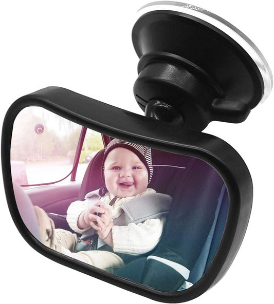 BABY VIEW MIRROR 2 az 1-ben autós babafigyelő tükör 5,5 8 db,8 cm