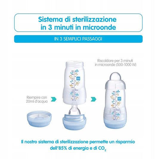 MAM Easy Start biberón anticólicos 260ml