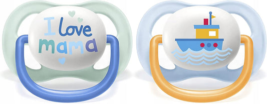 PHILIPS AVENT Ultra Air Happy suzete x 2 0-6 luni