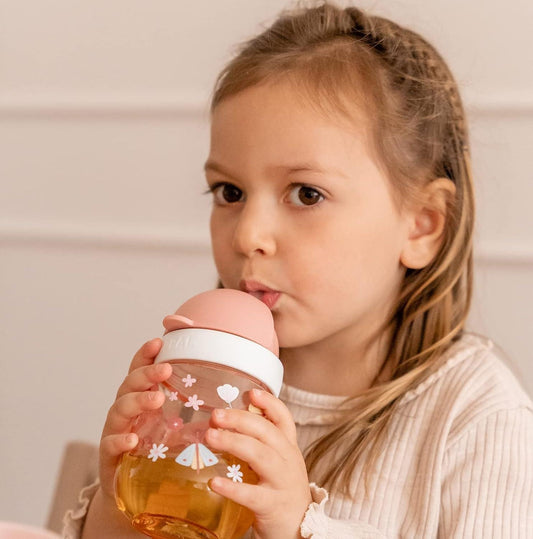 MEPAL Straw Cup cană anti-vărsare cu pai 9 luni+ 300 ml PĂȘUNE – fotografia produsului 2