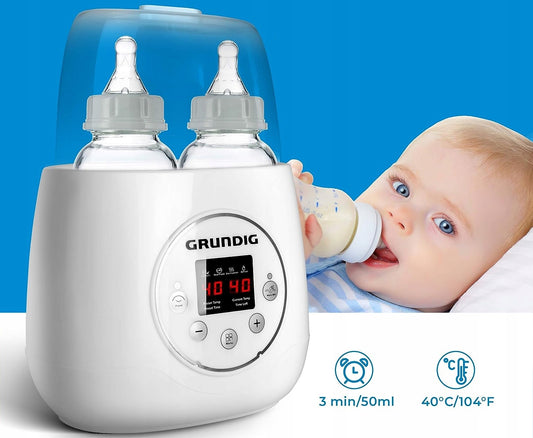 GRUNDIG 3-in-1 Auftau-, Warmhalte- und Sterilisationsgerät