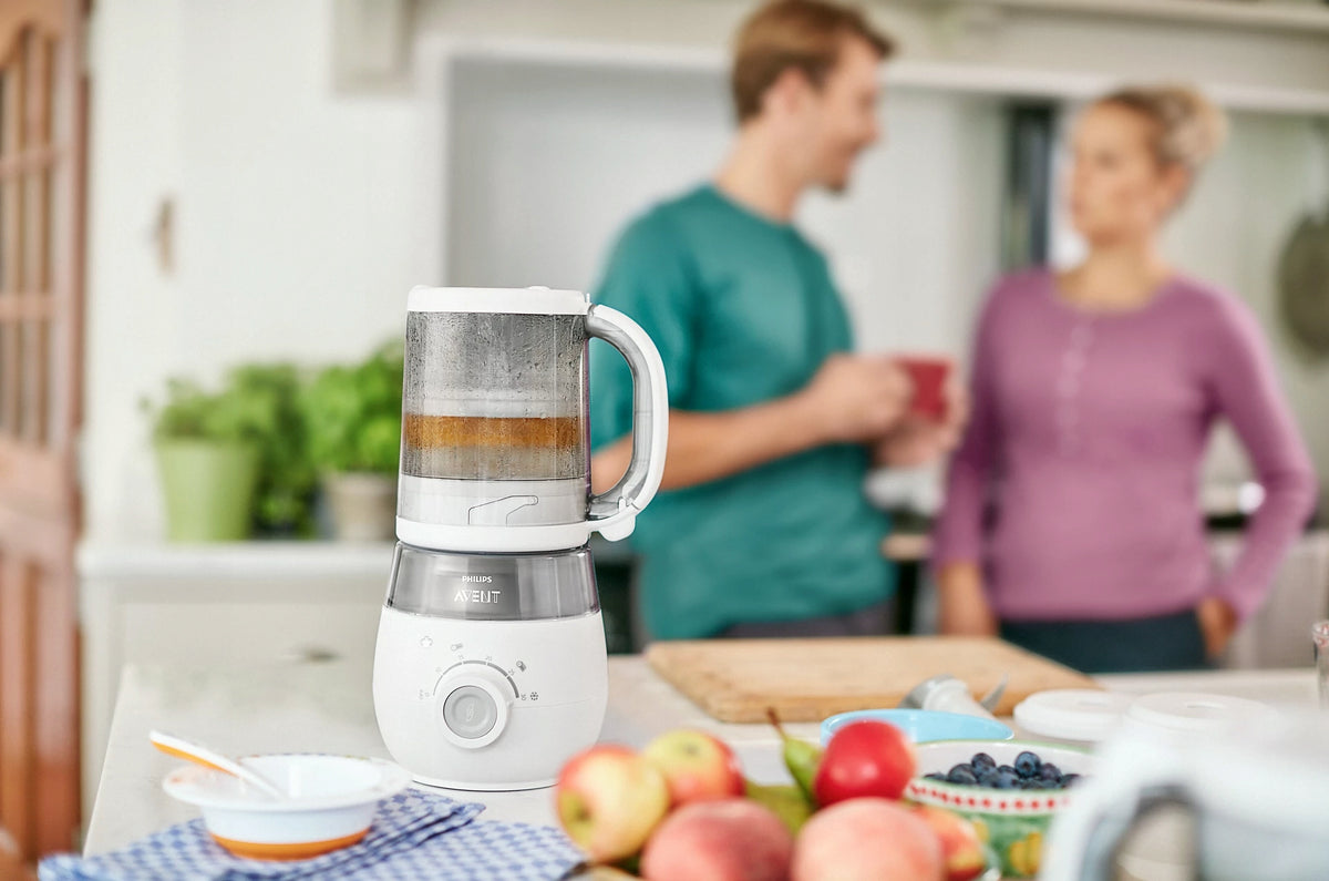 PHILIPS AVENT SCF883/01 4în1 aparat de gătit cu aburi și blender 1000ml
