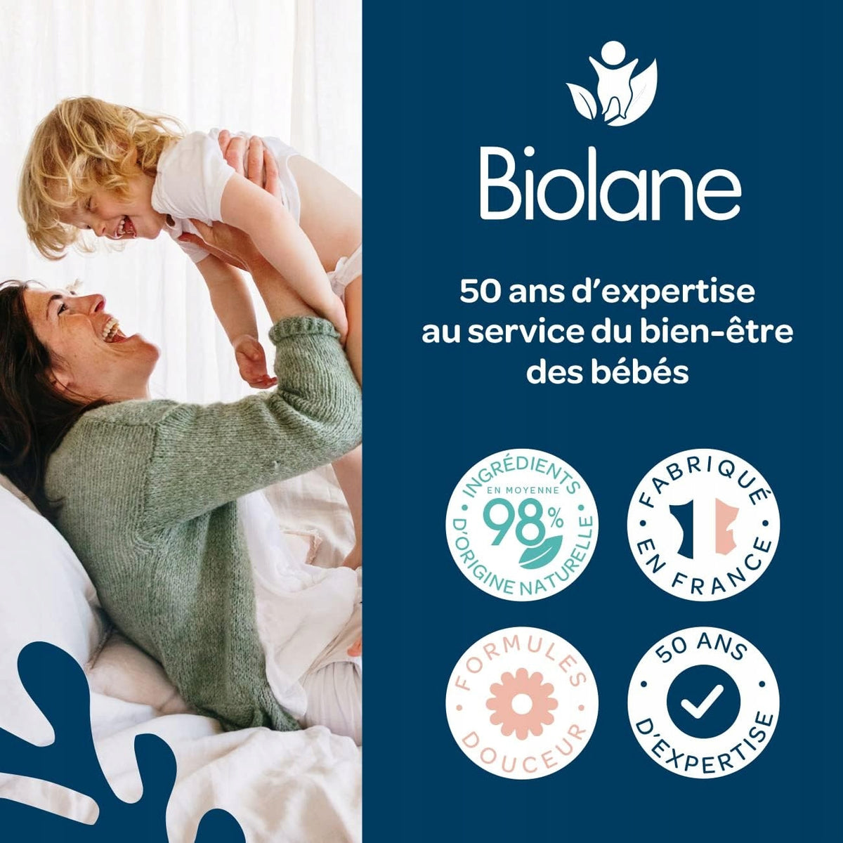 BIOLANE scutece mărimea 5 (11-25kg) x40buc