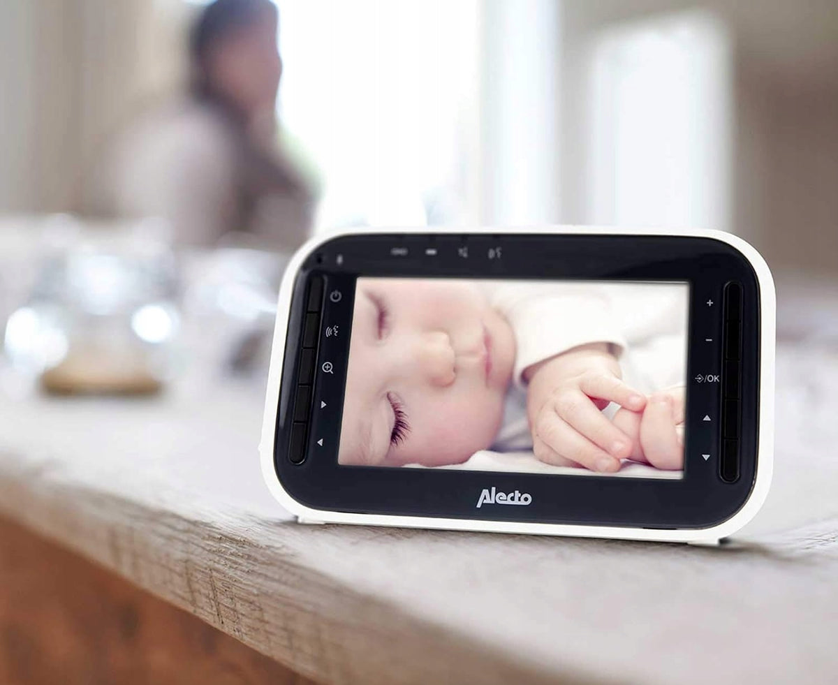 ALECTO DVM-143 vigilância para bebés com câmara controlada remotamente 4,3" LCD VOX