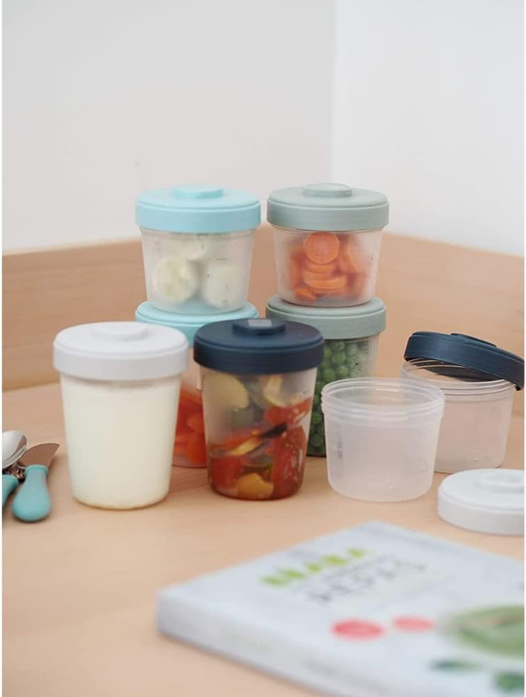 BEABA set de vaisselle en silicone avec ventouse