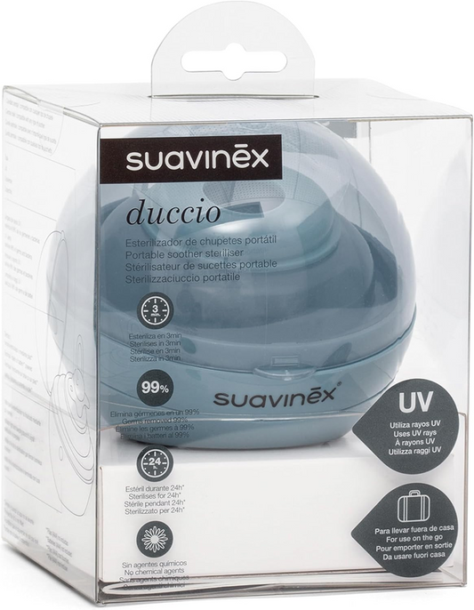 Suavinex Duccio esterilizador UV para chupetes 9 cm