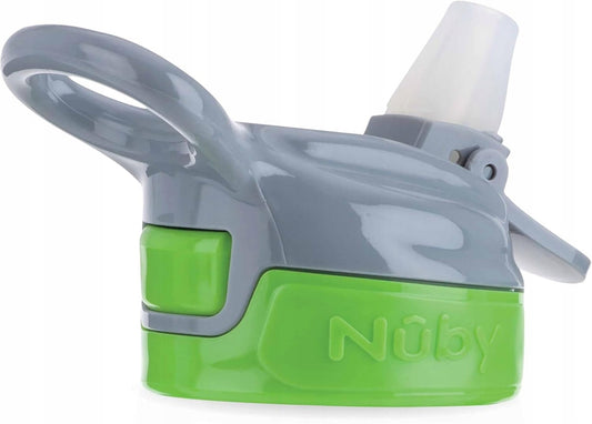 NUBY Flip-it Cup gobelet anti-fuite en tritan avec paille et bec 3 m+ 360 ml