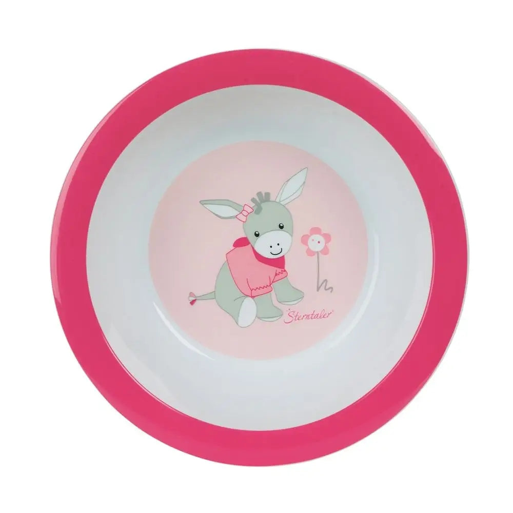 STERNTALER set veselă farfurie bol linguriță furculiță 4 piese.