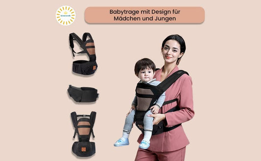 KRONEWERK marsupiu ergonomic cu centură lombară 6în1