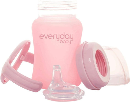 EVERYDAY BABY csepegésmentes üveg itatópohár 150 ml 6 hónapos kortól