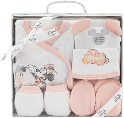 INTERBABY cadeau set van katoen pyjama muts sokken slabbetje