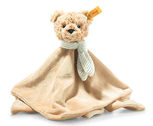 Steiff Jimmy jucărie de pluș cu păturică, ursuleț bej, 26 cm