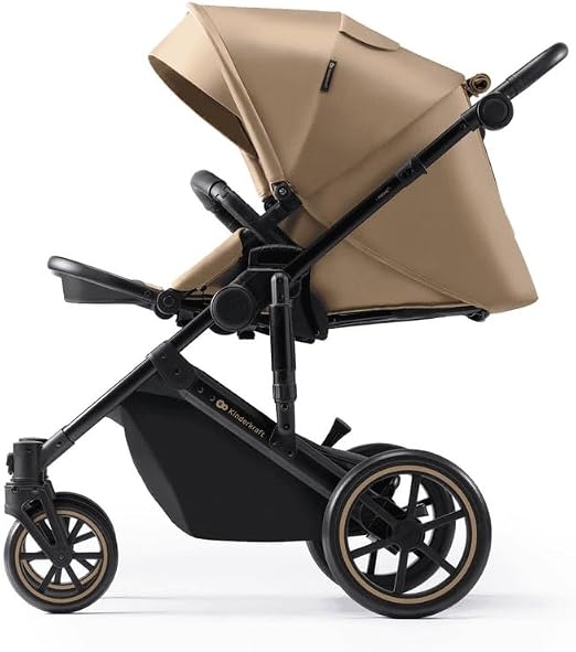 KINDERKRAFT PRIME2 PRO cărucior multifuncțional 3 în 1 până la 22 kg + scoica MINK PRO