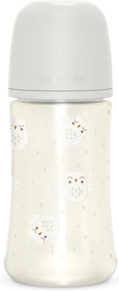 SUAVINEX PREMIUM cumisüveg szimmetrikus SX PRO cumival 270 ml 3 hónap+