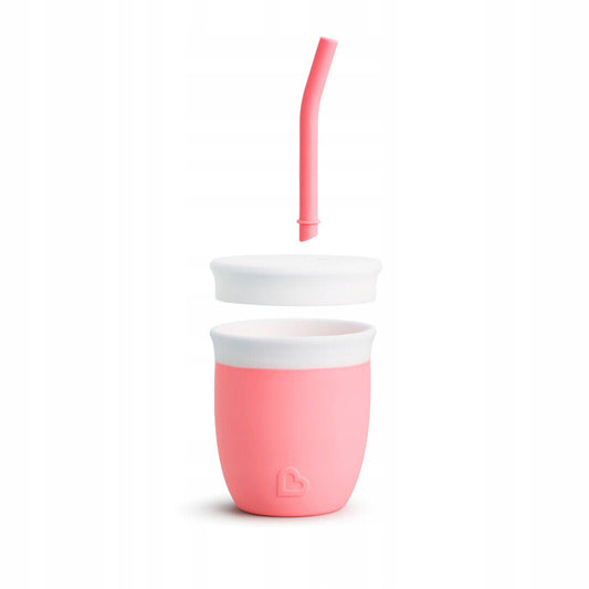 MUNCHKIN C'est Silicone! cană cu pai 6luni+ 120ml
