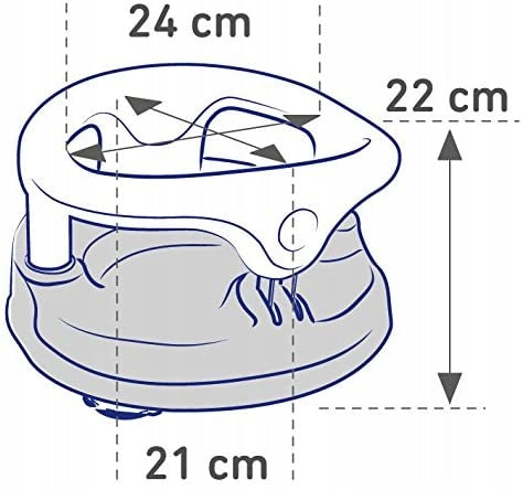 ROTHO Babydesign krzesełko do kąpieli 13kg