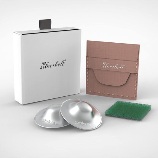 SILVERBELL protecții pentru mameloane din argint