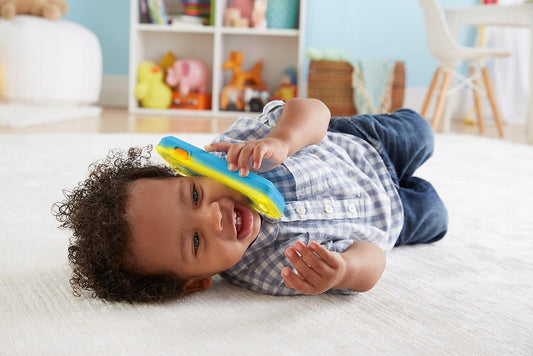FISHER-PRICE FPR14 "neem bericht op" interactieve smartphone D. DUITS