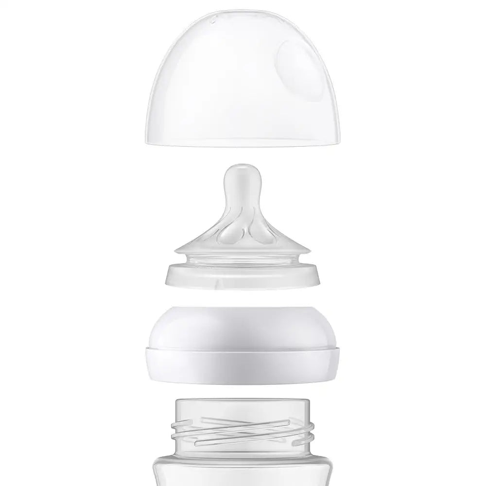 PHILIPS AVENT Natural Response biberon din sticlă 120 ml 0+ tetină 2