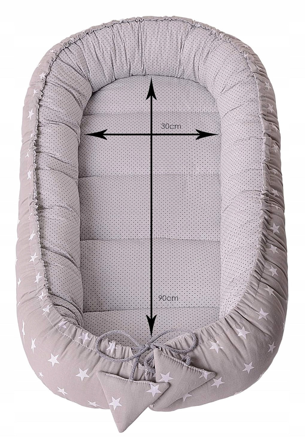 MEDIPARTNERS baby nest, insert, butterfly pillow, blanket, pillow
