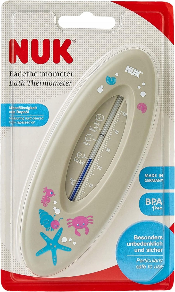 NUK plovoucí analogový teploměr do koupele 16 cm MOŘSKÁ STVOŘENÍ