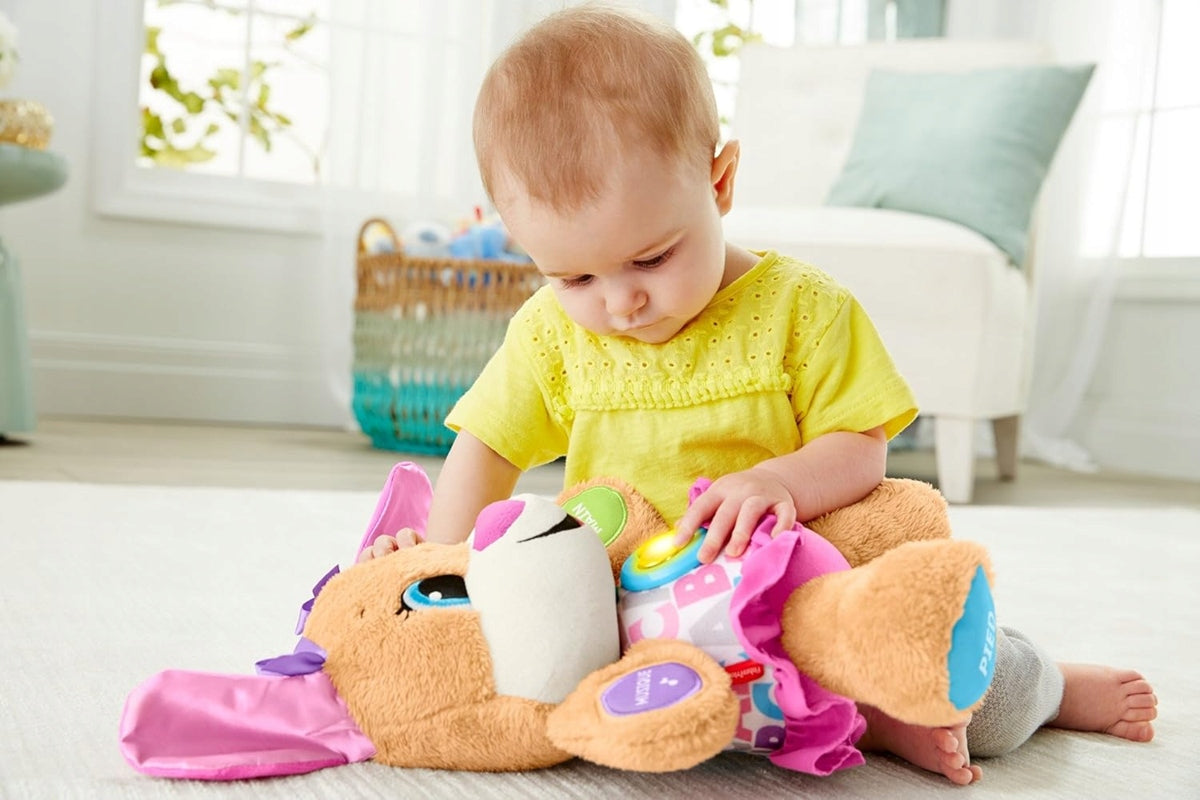 FISHER-PRICE FPP52 siostrzyczka szczeniaczka uczniaczka w wersji francuskiej