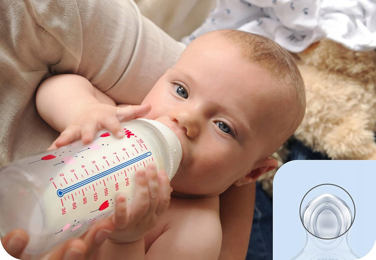 NUK First Choice+ 0-6 m biberon 150 ml indicator de temperatură