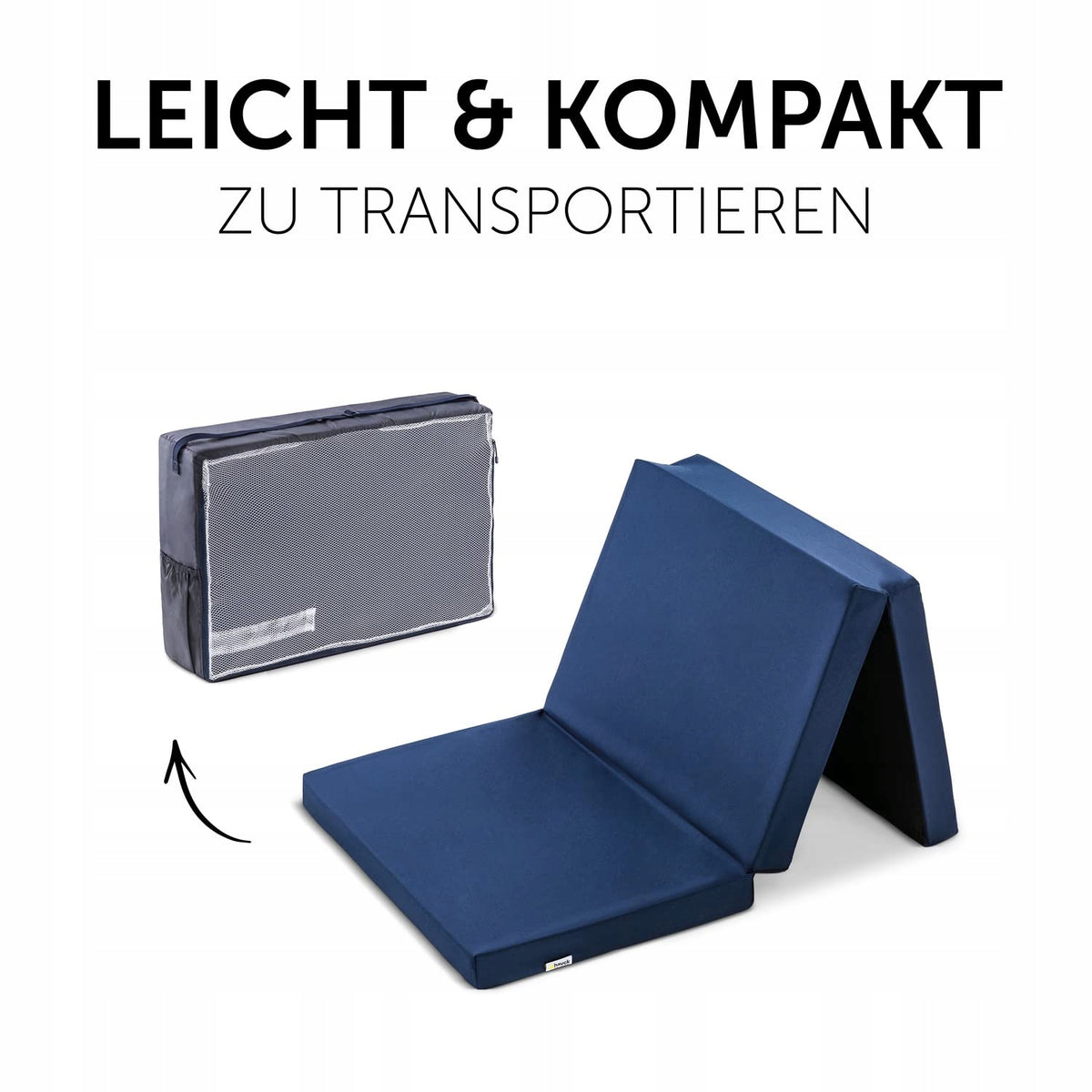HAUCK materac do łóżka turystycznego grubość 5cm 120x60