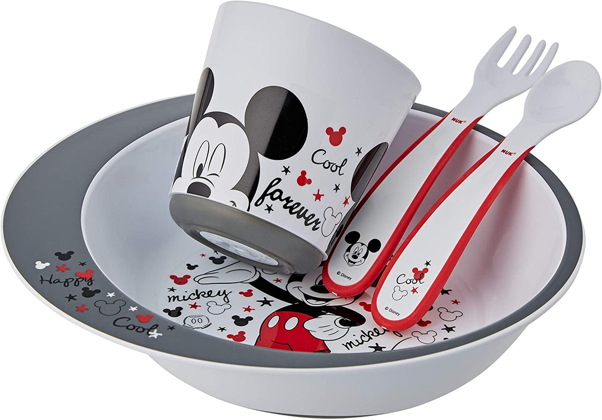 Set 3 piese veselă NUK Disney MICKEY MOUSE