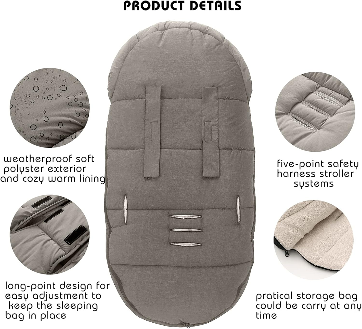 MIRACLE BABY sac de dormit universal pentru cărucioare