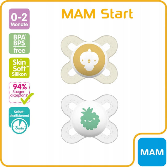 MAM START succhietto calmante 0-2m + box