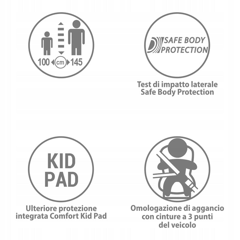 BUGGYPOD IO 4 atașament lateral pentru cărucior până la 20 kg