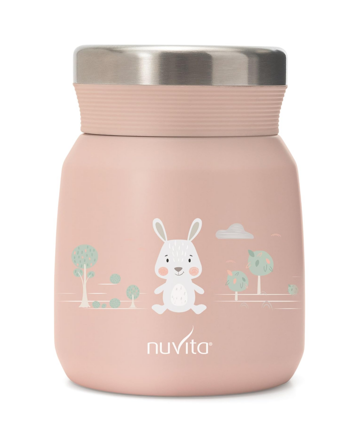 NUVITA 4471 obedový termos z nehrdzavejúcej ocele 300 ml 6 m+