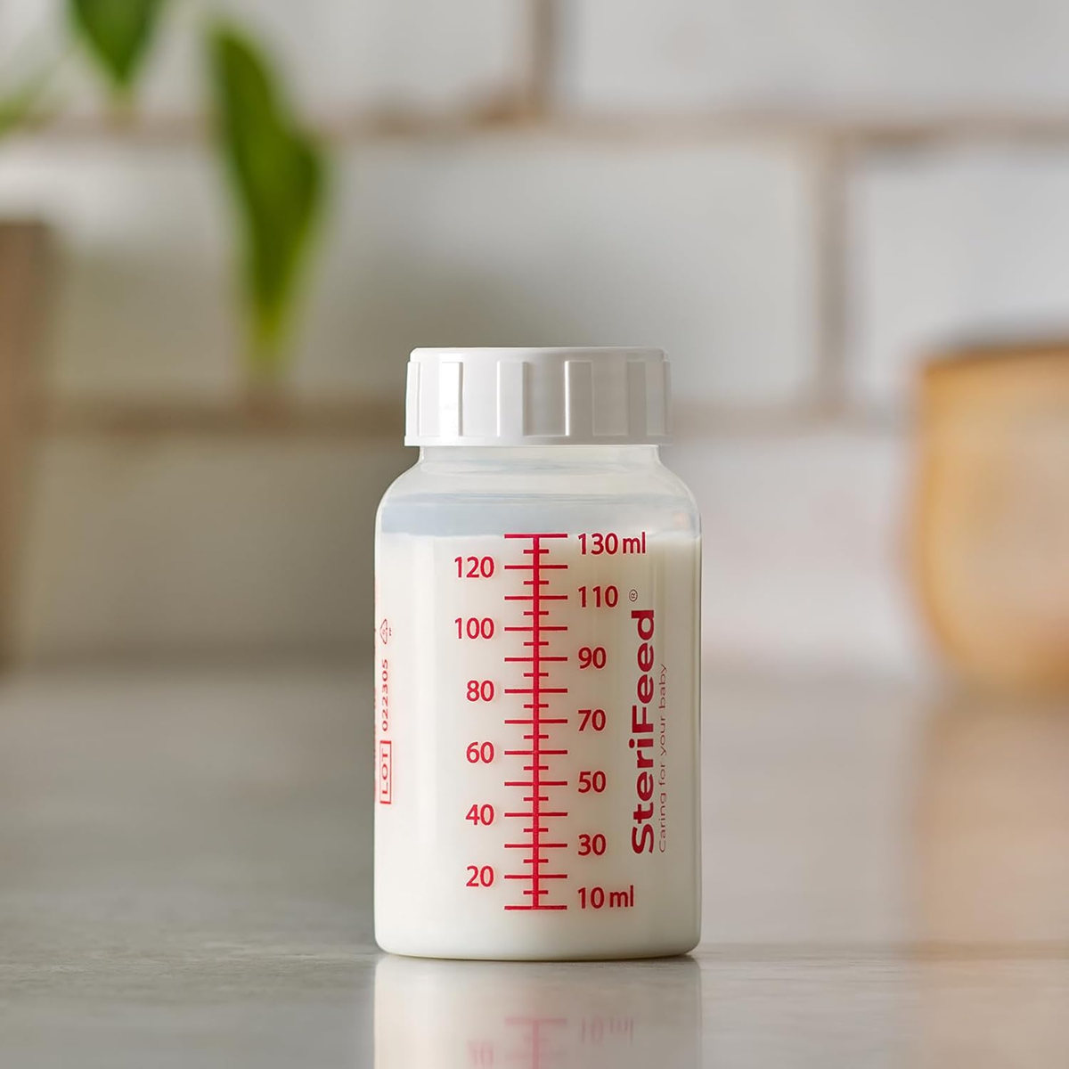 STERIFEED pojemnik na pokarm butelka 130 ml 1 sztuka