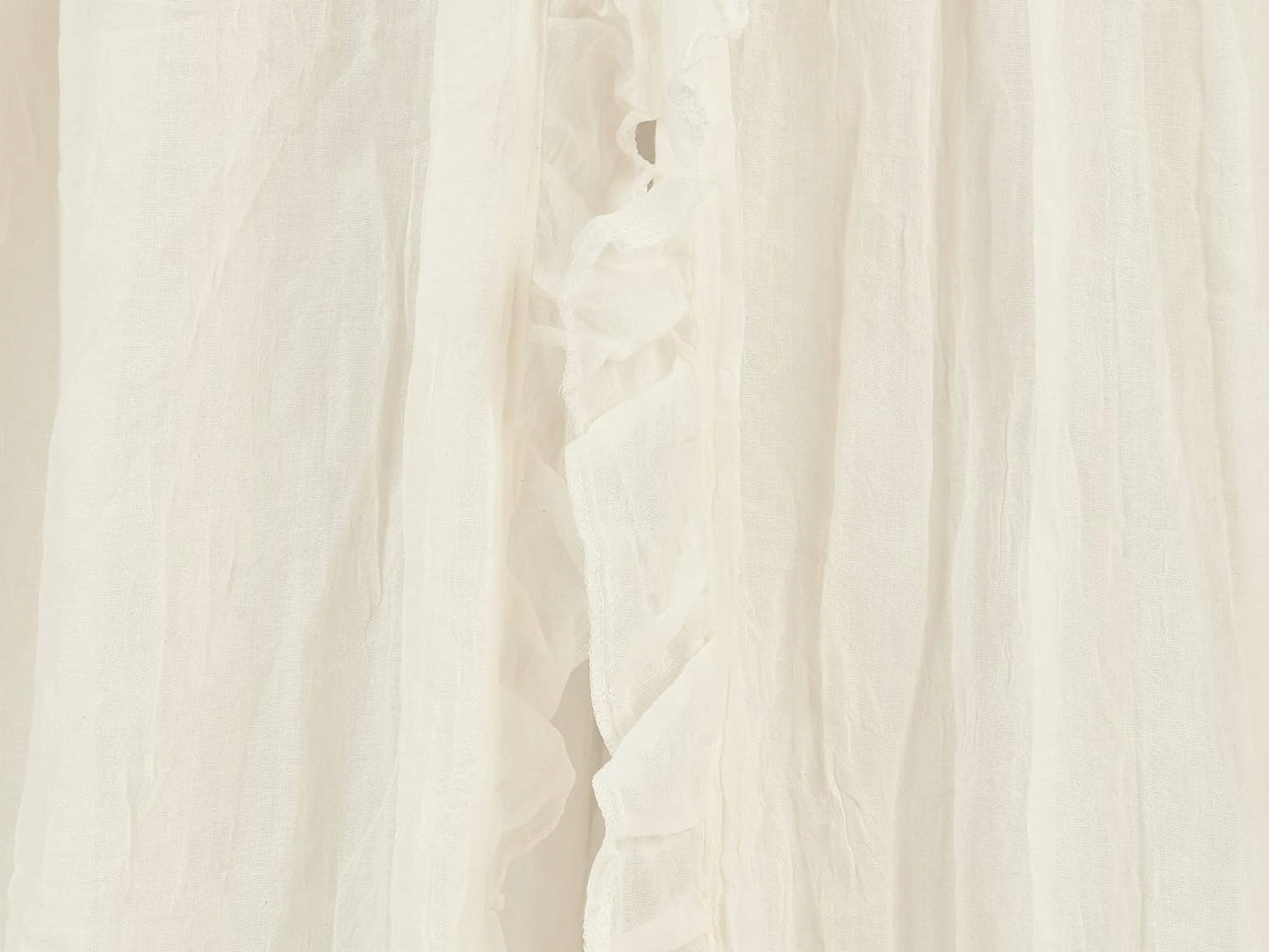 JOLLEIN baldachim na stelaż 245cm ivory VINTAGE