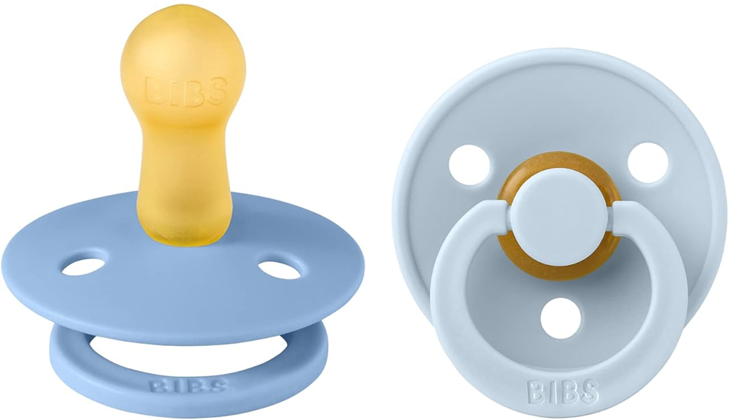 BIBS COLOUR suzete calmante 2 bucăți cauciuc 6 luni+