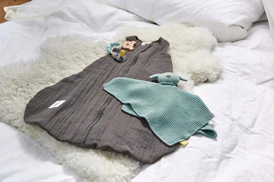 LASSIG Babyschlafsack Sommer 1TOG Musselin 62/68