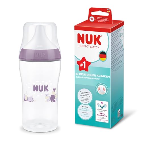 NUK Perfect Match biberon anticolic 260 ml 3m+