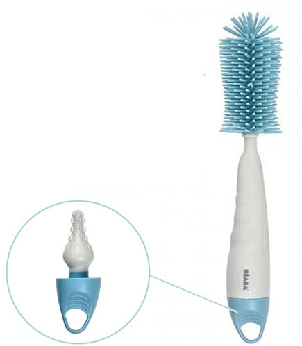 BEABA 2în1 perie pentru curățarea sticlelor și tetinelor 29,5 cm