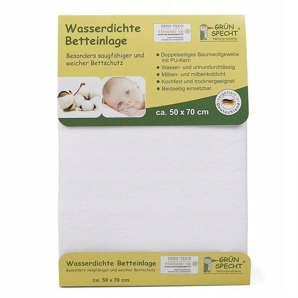 waterproof layer protecting the mattress from moisture and urine, soft and absorbent structure increasing user