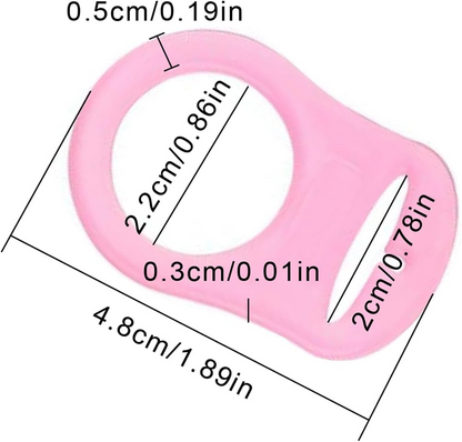 TADIPRI pacifier chain clips x 10
