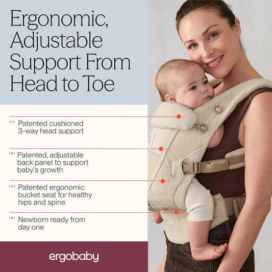 ERGOBABY ADAPT SoftFlex MESH marsupiu ergonomic 3,2-20 kg