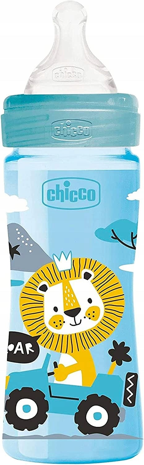 CHICCO Well-Being butelka 250ml 2m+ średni przepł