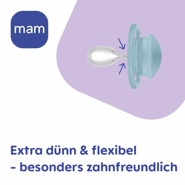 MAM Perfect suzetă de calmare din silicon 16m+ x2