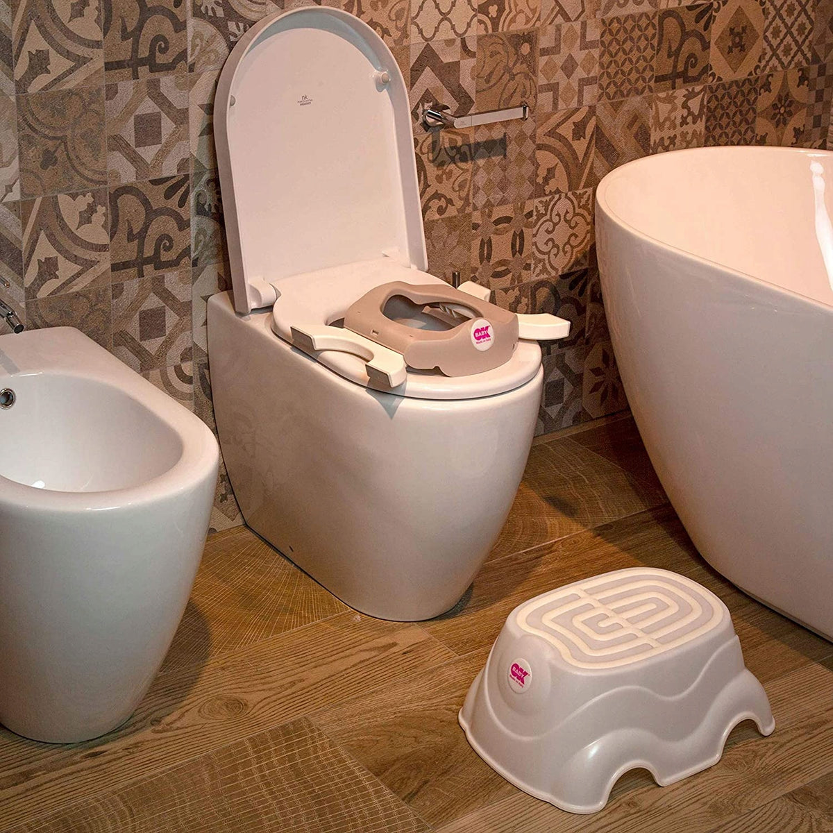 OK BABY 3ÎN1 Oliță Turistică Adaptor + saci