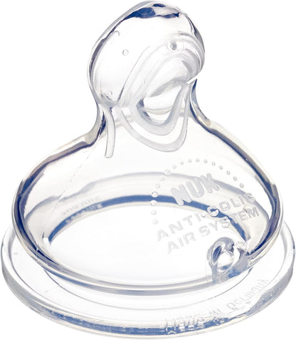 NUK First Choice tetine din silicon M 6 18m x2