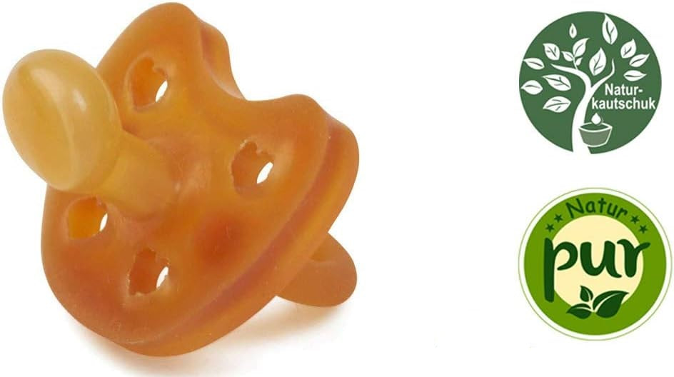GRÜNSPECHT smoczek z kauczuku naturalnego 0-6m